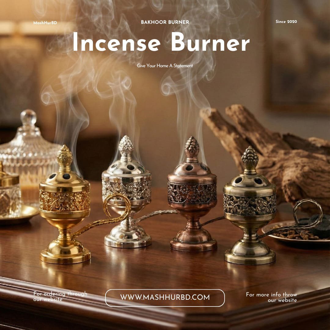 WT73S Manual Bakhoor Burner – 4" Portable Incense Holder - Image 7